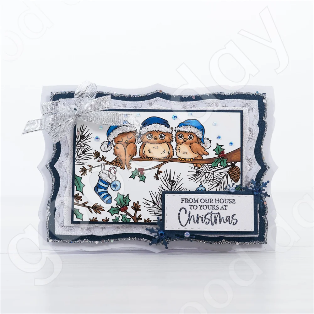 Nowe świąteczne wykrojniki met – Clear Silicone Stamps For Card Making recenzja i cena
