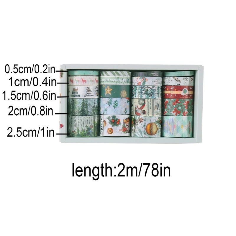 20 rolek vintage taśmy washi ś – Scrapbooking recenzja i cena