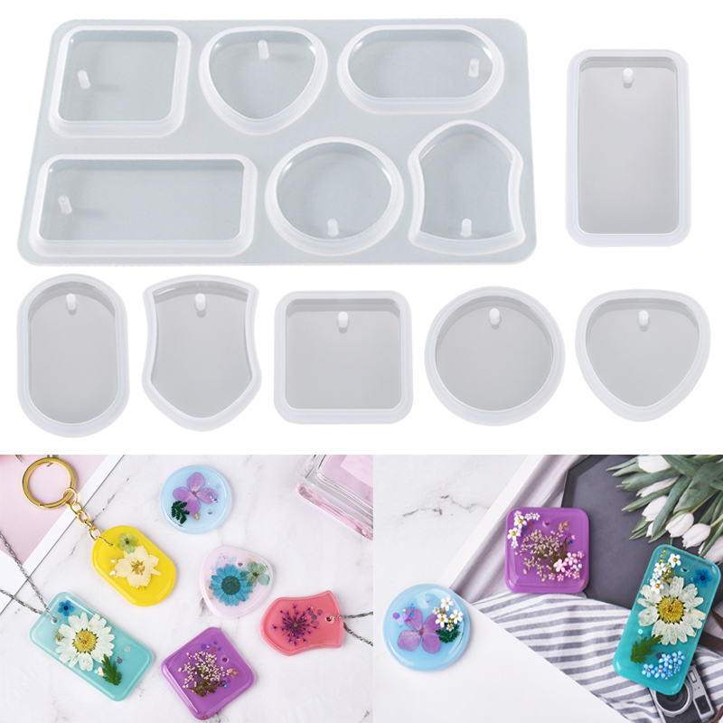 DIY brelok zawieszka silikonow – Silicone Epoxy Resin Molds Set recenzja i cena