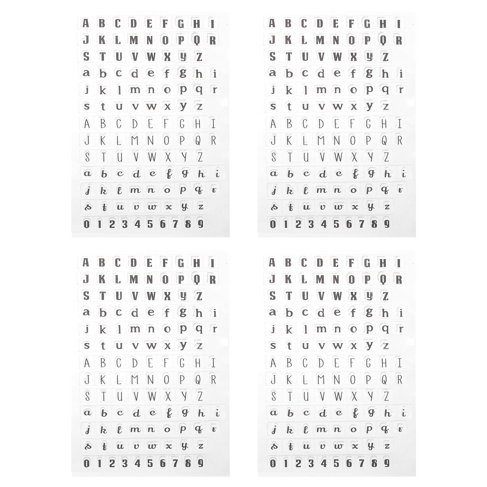 4 sztuki przezroczystych stemp – Clear Silicone Stamps For Card Making recenzja i cena