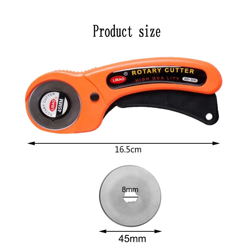 Zestaw obrotowego noża 45 mm,  – Rotary Cutter For Fabric 45Mm recenzja i cena