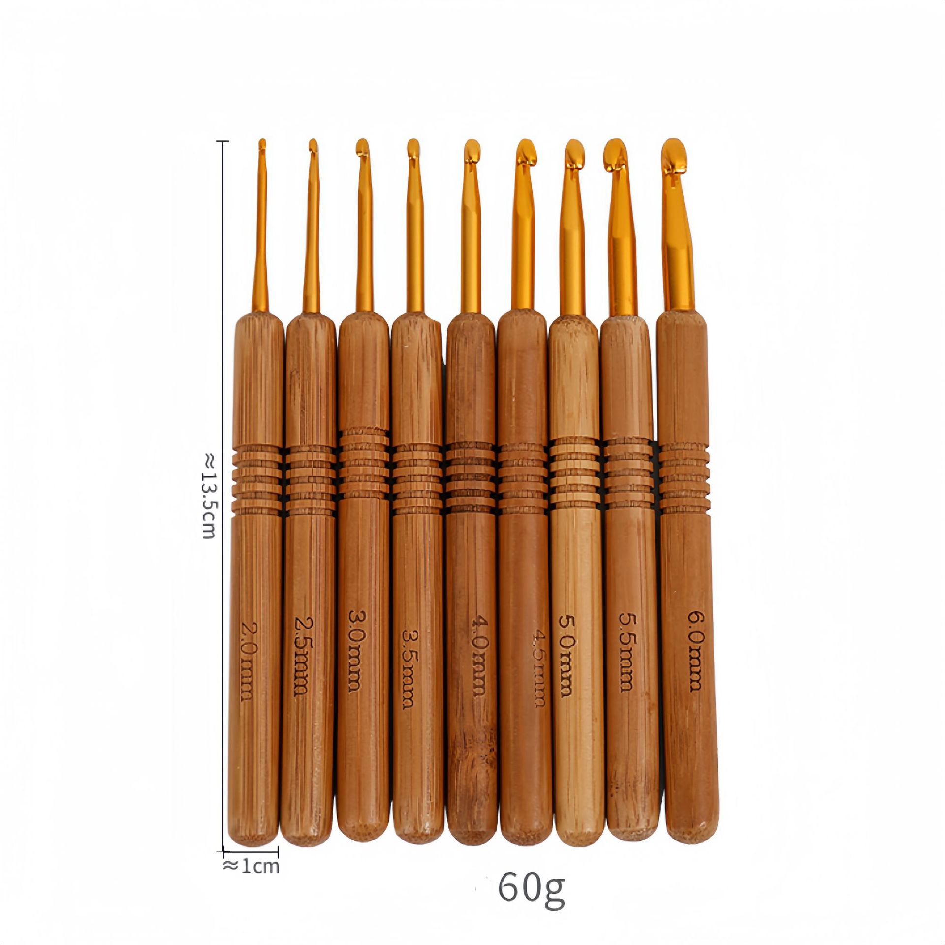 1 szt. drewnianych szydełek z  – Wooden Crochet Hooks Ergonomic Handle recenzja i cena